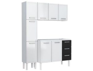 Exemplo de armário branco para você escolher armário de cozinha