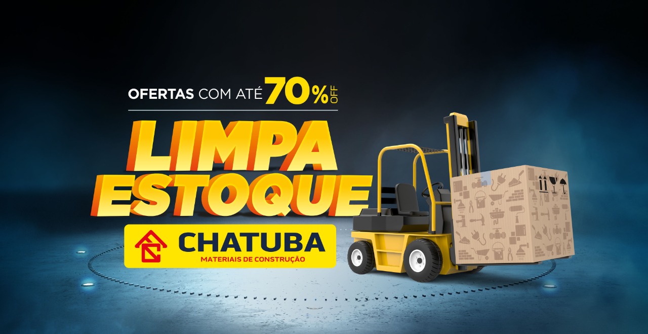 Chatuba lança campanha ‘Limpa Estoque’ com ofertas imperdíveis de até 70% de desconto em todas as lojas da rede