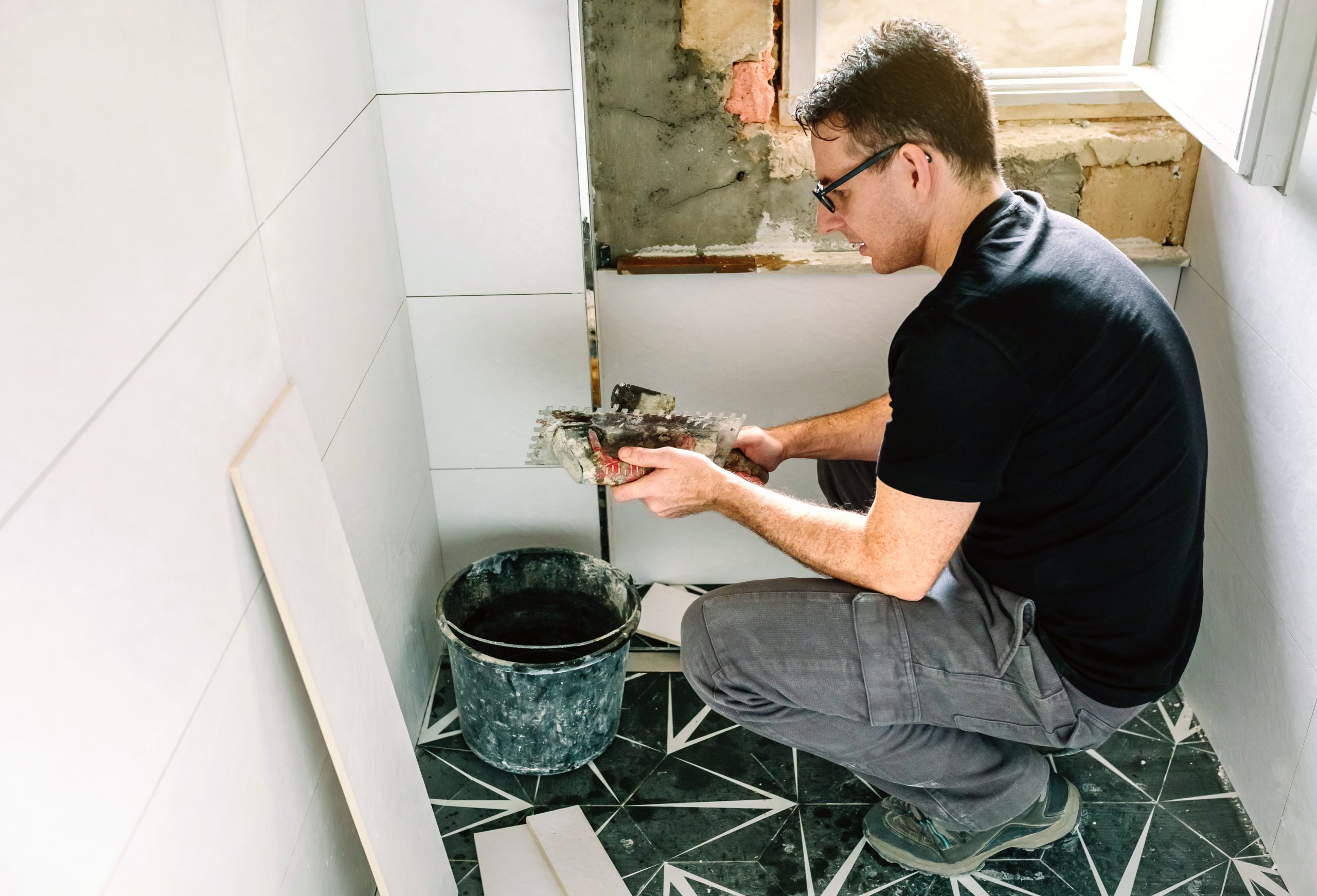 Mason Working On A Bathroom Renovation 2021 10 18 14 20 36 Utc