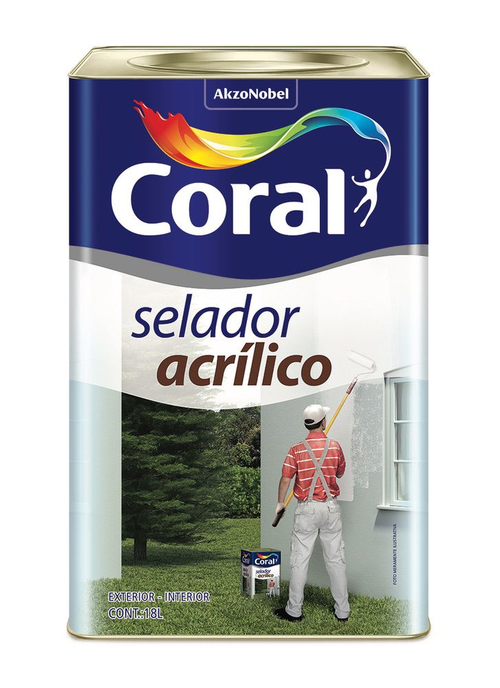 Selador Acrilico Branco 18l Coral