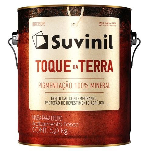 Massa Para Efeito Fosco Toque Da Terra 5kg Suvinil