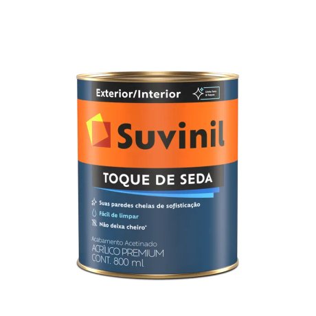 Tinta Suvinil Toque De Seda 0 8l 1