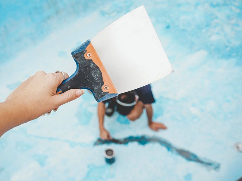 Manutenção da piscina